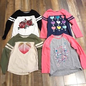 Little Girl Long Sleeve Shirts